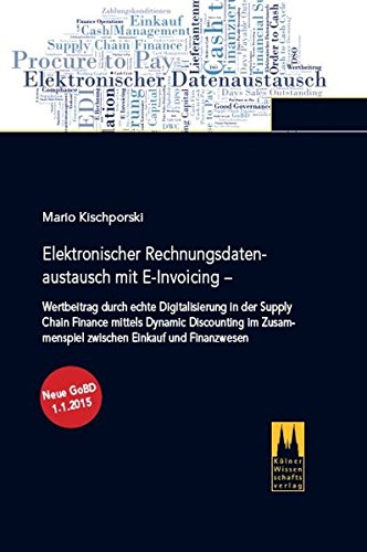 Buchcover: Elektronischer Rechnungsdatenaustausch mit E-Invoicing